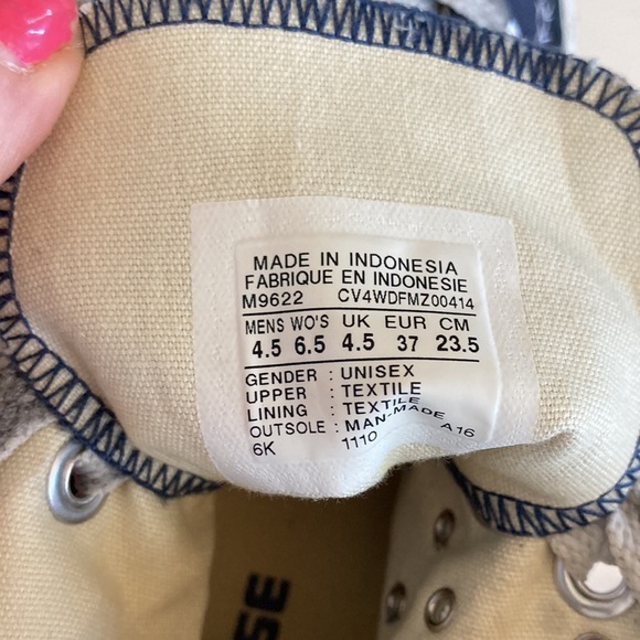 Converse All Star Studded, Distressed High Tops - Picture 11 of 11